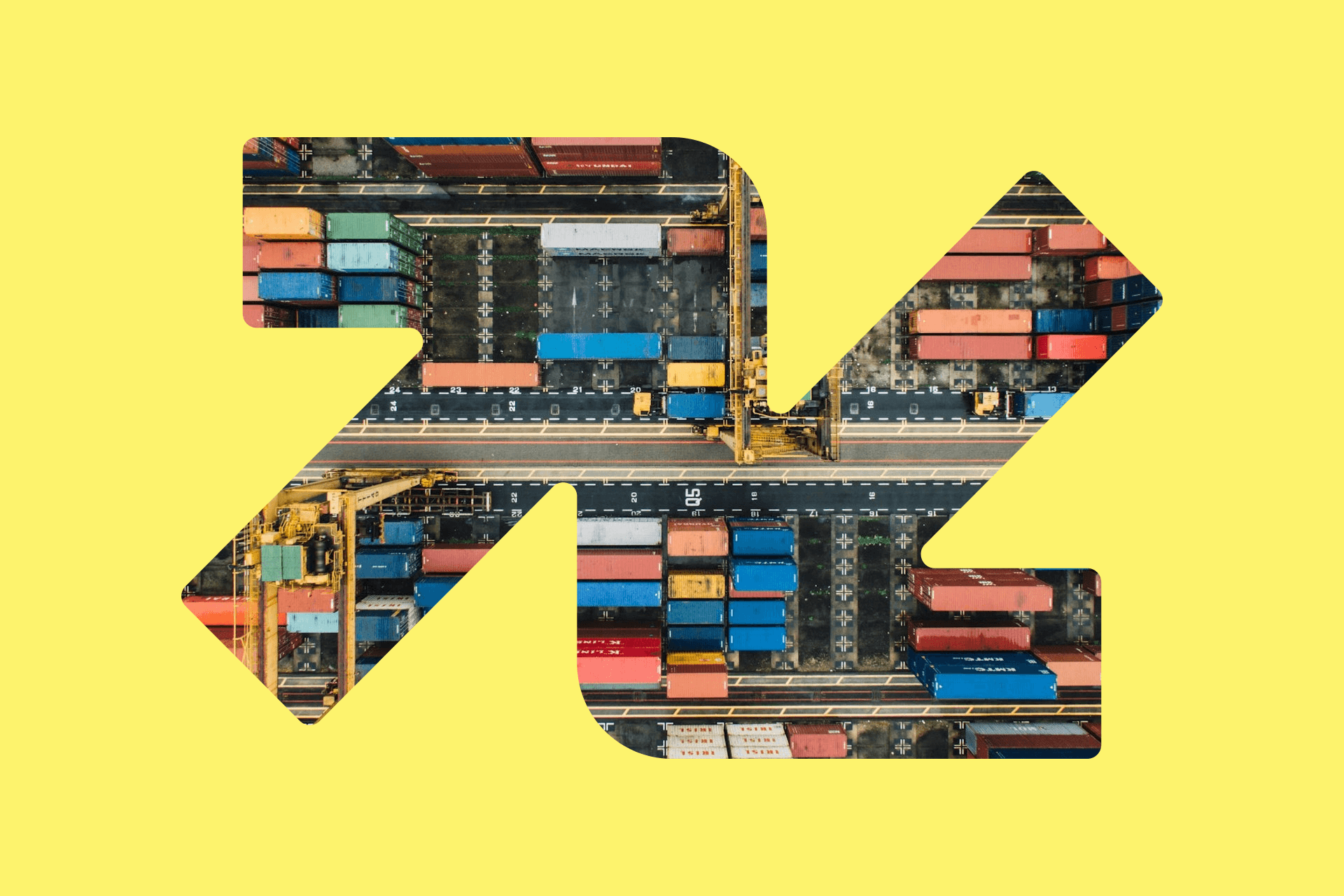 Shipnexas logistics operations - shipping containers at port